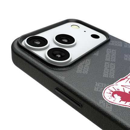 University of Oklahoma Sooners Quadtile MagSafe Compatible Phone Case for Apple iPhone