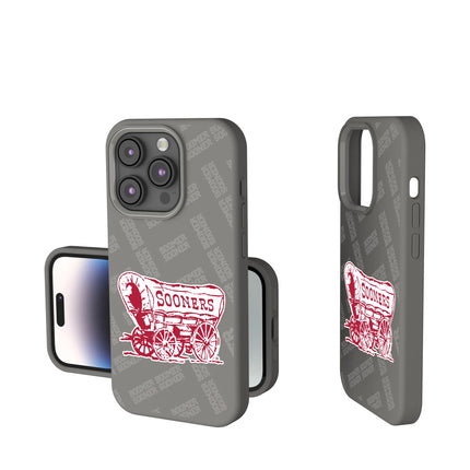 University of Oklahoma Sooners Quadtile Soft Touch Phone Case for Apple iPhone