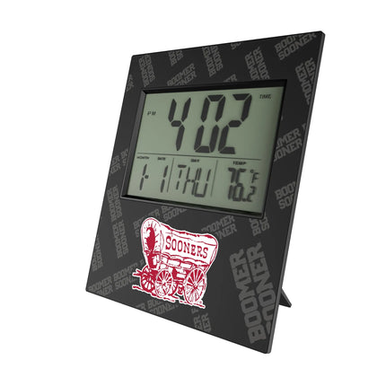 University of Oklahoma Sooners Quadtile Wall Clock