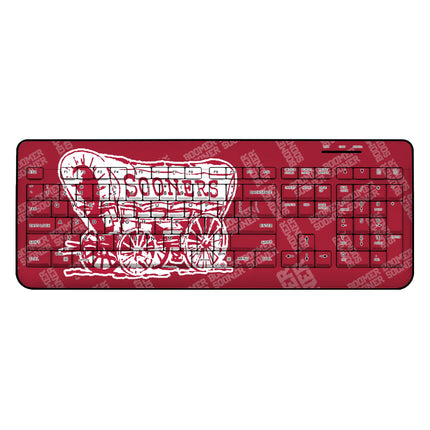University of Oklahoma Sooners Quadtile Wireless USB Keyboard