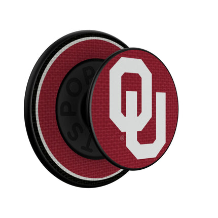 University of Oklahoma Sooners Stripe PopSockets Magnetic Phone Grip and Stand