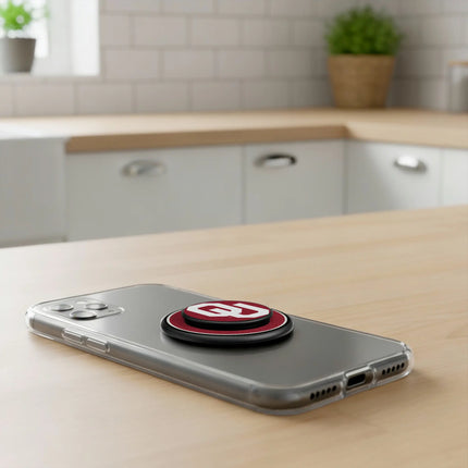 University of Oklahoma Sooners Stripe PopSockets Magnetic Phone Grip and Stand
