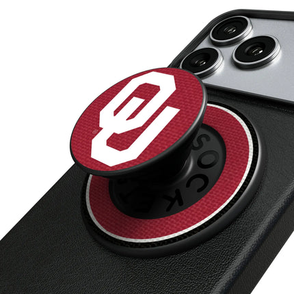 University of Oklahoma Sooners Stripe PopSockets Magnetic Phone Grip and Stand