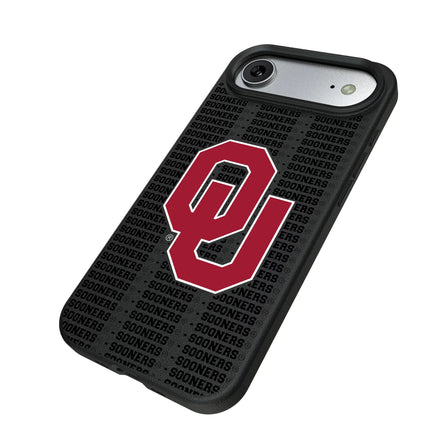 University of Oklahoma Sooners Text Backdrop MagSafe Compatible Phone Case for Apple iPhone