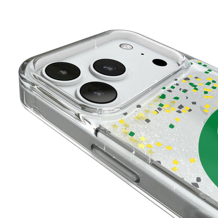 University of Oregon Ducks Confetti Glitter Phone Case for Apple iPhone