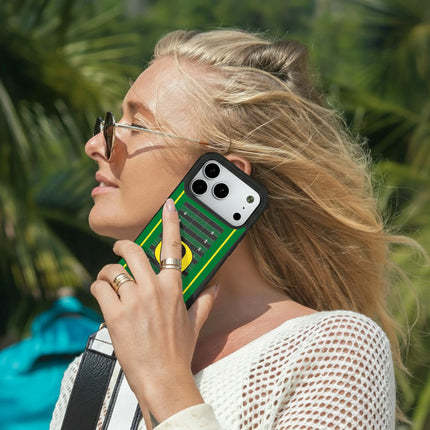 University of Oregon Ducks Field Bump Phone Case for Apple iPhone