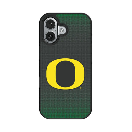 University of Oregon Ducks Linen Bump Phone Case for Apple iPhone
