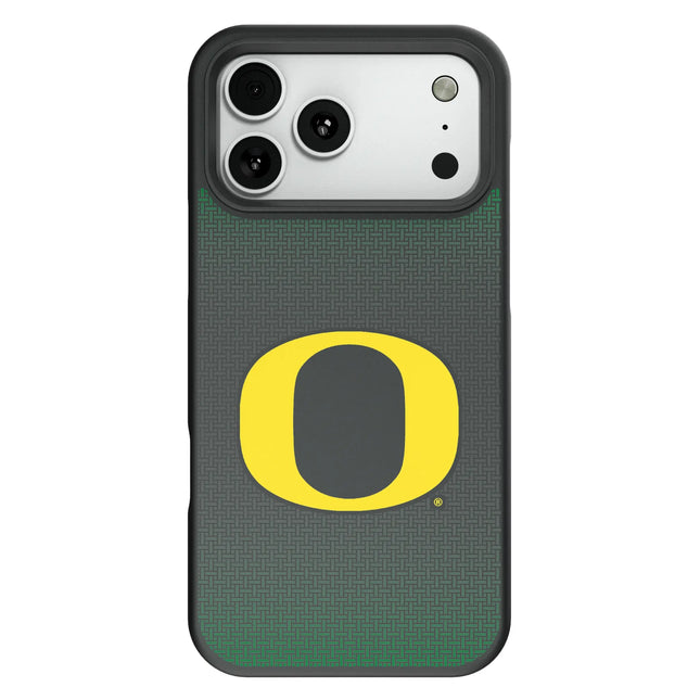 University of Oregon Ducks Linen Bump Phone Case for Apple iPhone