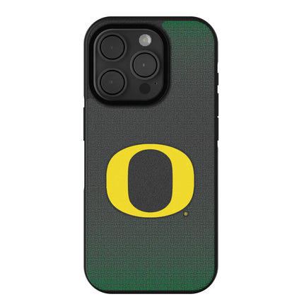 University of Oregon Ducks Linen Bump Phone Case for Apple iPhone