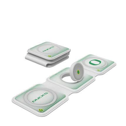 University of Oregon Ducks Linen Foldable 3 in 1 Charger