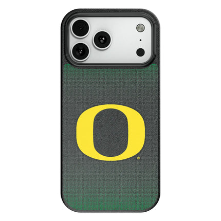 University of Oregon Ducks Linen MagSafe Compatible Phone Case for Apple iPhone