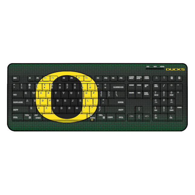 University of Oregon Ducks Linen Wireless USB Keyboard