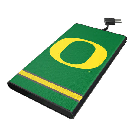 University of Oregon Ducks Stripe 5000mAh Flat Powerbank