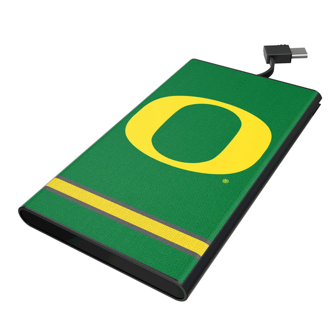 University of Oregon Ducks Stripe 5000mAh Flat Powerbank
