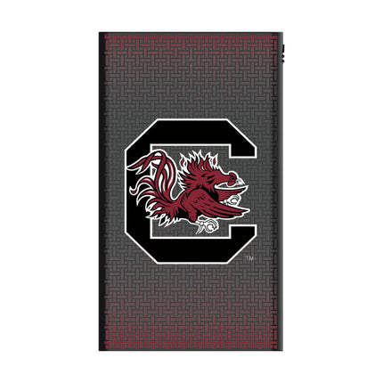 University of South Carolina Gamecocks Linen 5000mAh Flat Powerbank