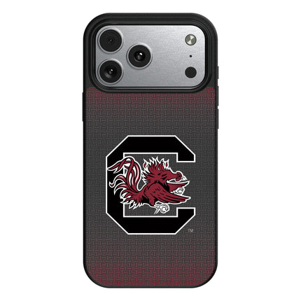 University of South Carolina Gamecocks Linen MagSafe Compatible Phone Case for Apple iPhone