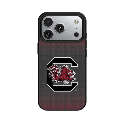 University of South Carolina Gamecocks Linen MagSafe Compatible Phone Case for Apple iPhone