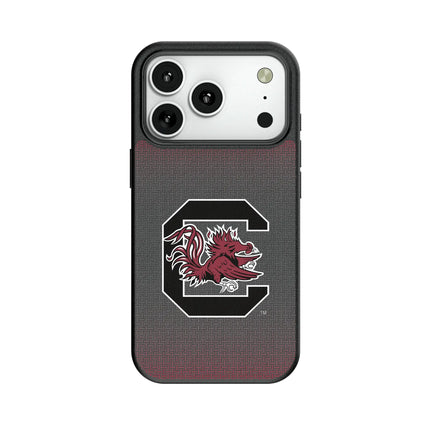 University of South Carolina Gamecocks Linen MagSafe Compatible Phone Case for Apple iPhone