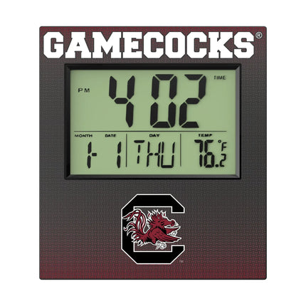 University of South Carolina Gamecocks Linen Wall Clock
