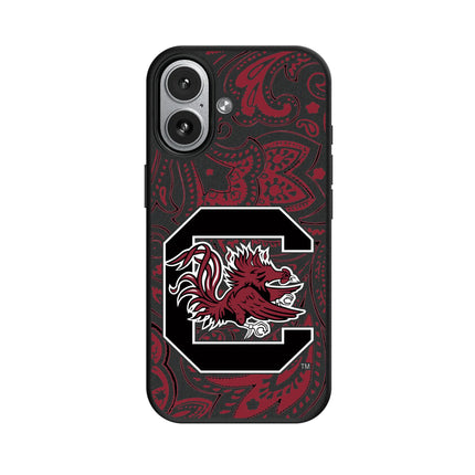 University of South Carolina Gamecocks Paisley MagSafe Compatible Phone Case for Apple iPhone