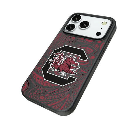 University of South Carolina Gamecocks Paisley MagSafe Compatible Phone Case for Apple iPhone