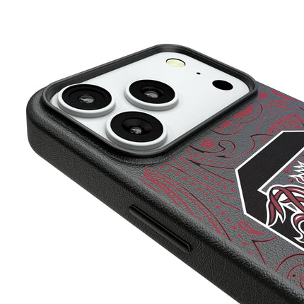 University of South Carolina Gamecocks Paisley MagSafe Compatible Phone Case for Apple iPhone