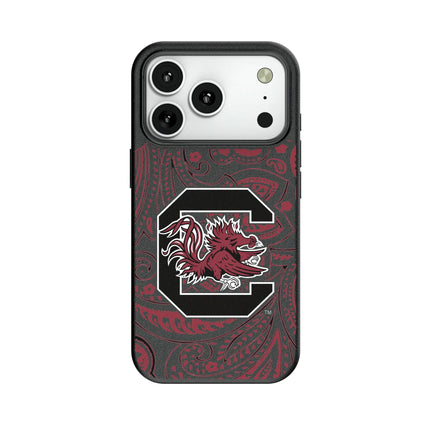 University of South Carolina Gamecocks Paisley MagSafe Compatible Phone Case for Apple iPhone