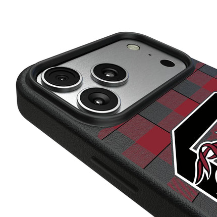 University of South Carolina Gamecocks Plaid MagSafe Compatible Phone Case for Apple iPhone