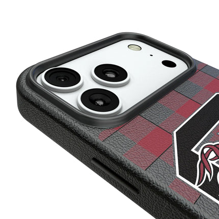 University of South Carolina Gamecocks Plaid MagSafe Compatible Phone Case for Apple iPhone