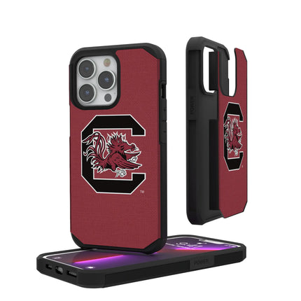 University of South Carolina Gamecocks Solid Rugged Phone Case for Apple iPhone