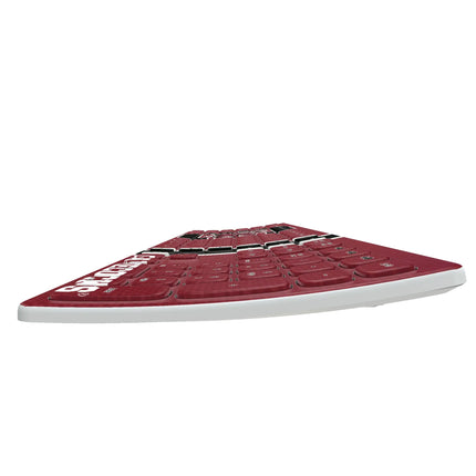 University of South Carolina Gamecocks Stripe Curved Wireless Keyboard