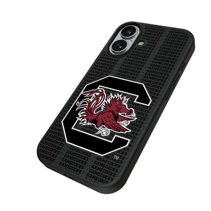 University of South Carolina Gamecocks Text Backdrop MagSafe Compatible Phone Case for Apple iPhone