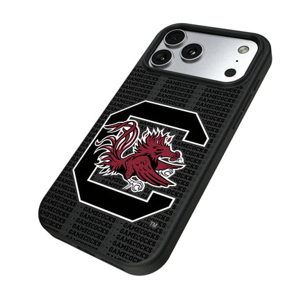 University of South Carolina Gamecocks Text Backdrop MagSafe Compatible Phone Case for Apple iPhone