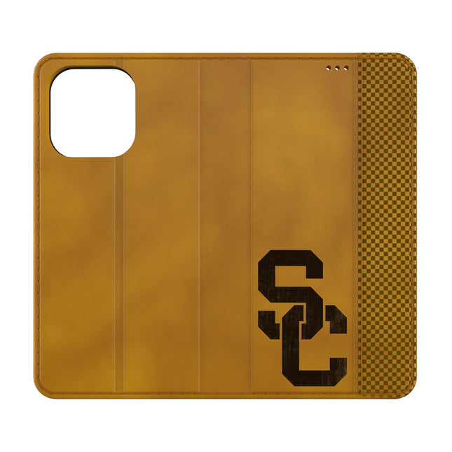 University of Southern California Trojans Burn Folio Phone Case for Apple iPhone