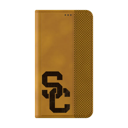 University of Southern California Trojans Burn Folio Phone Case for Samsung Galaxy