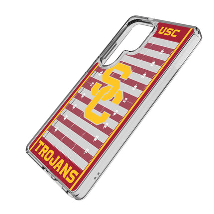 University of Southern California Trojans Field Clear Phone Case for Samsung Galaxy