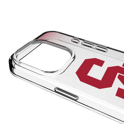 University of Southern California Trojans Linen Clear Phone Case for Apple iPhone