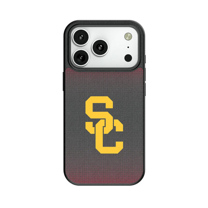 University of Southern California Trojans Linen MagSafe Compatible Phone Case for Apple iPhone
