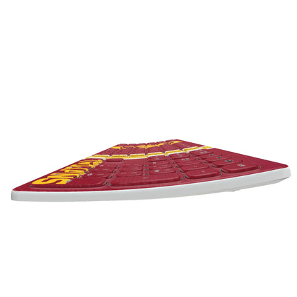 University of Southern California Trojans Stripe Curved Wireless Keyboard