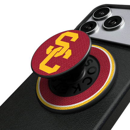 University of Southern California Trojans Stripe PopSockets Magnetic Phone Grip and Stand