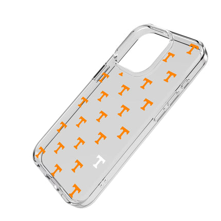 University of Tennessee Volunteers Fashion Pattern Clear Phone Case for Apple iPhone