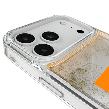 University of Tennessee Volunteers Linen Glitter Phone Case for Apple iPhone