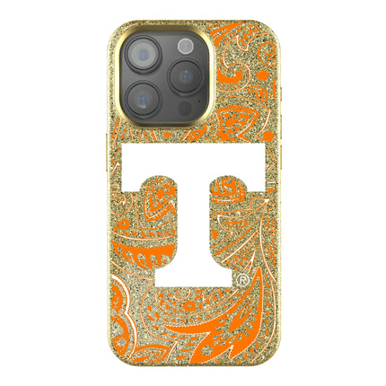 University of Tennessee Volunteers Paisley Bling Phone Case for Apple iPhone