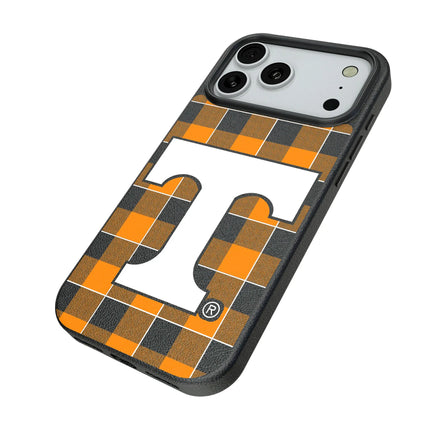 University of Tennessee Volunteers Plaid MagSafe Compatible Phone Case for Apple iPhone