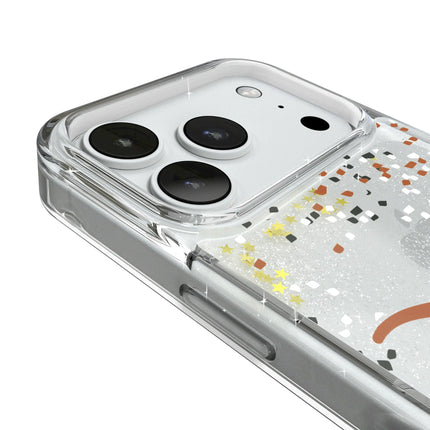 University of Texas Longhorns Confetti Glitter Phone Case for Apple iPhone