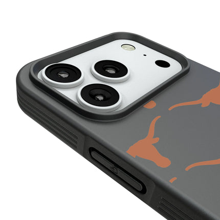 University of Texas Longhorns Fashion Pattern Bump Phone Case for Apple iPhone