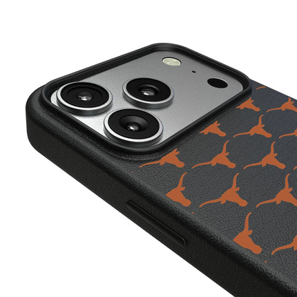 University of Texas Longhorns Fashion Pattern MagSafe Compatible Phone Case for Apple iPhone