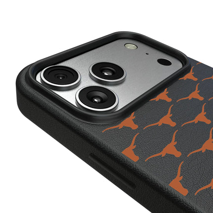 University of Texas Longhorns Fashion Pattern MagSafe Compatible Phone Case for Apple iPhone