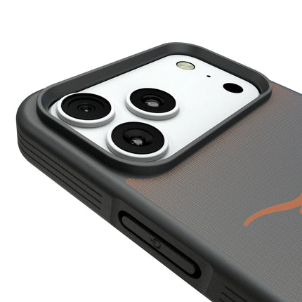 University of Texas Longhorns Linen Bump Phone Case for Apple iPhone