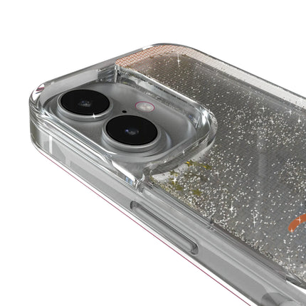 University of Texas Longhorns Linen Glitter Phone Case for Apple iPhone